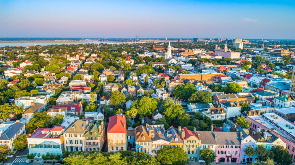 rainbow,row,in,downtown,charleston,,south,carolina,,usa.